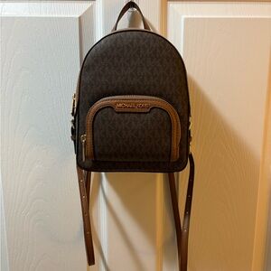 Michael Kors Dark Brown Backpack